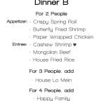 Best Dinner B for 2 People in La Quinta, CA